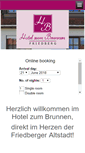 Mobile Screenshot of hotelzumbrunnen.de
